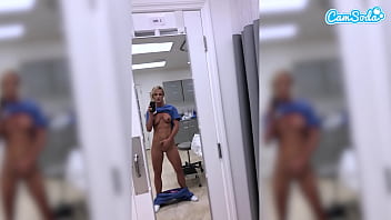 Preview 3 of Sunny Leon Getting Fuck - Hot Fit MILF Nurse Gets Fired For Showing Pussy