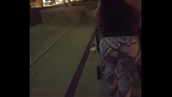 Preview 4 of Brazzer Mom Vs Moster - Candid Round Bubble Butt Latina at Airport