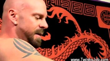 Preview 4 of Toilet Stick Inside Vagina - Roma men fucking gay men He glides his fuck-stick into Chris&#039_ taut