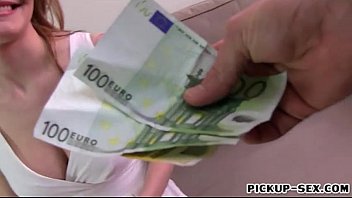 Preview 1 of India 3sex - Sexy amateur blonde Czech girl Belle Claire drilled for cash
