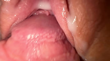 Preview 1 of Dwarfs Fuck Homemade - I fucked my horny EX for last time,  tight creamy pussy and close-up cumshot