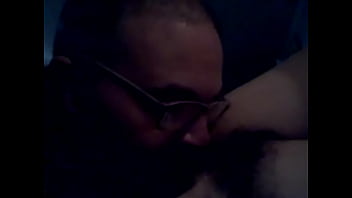 Preview 2 of Xxxvideo Sanny Lion - Sucking my wifes hairy pussy