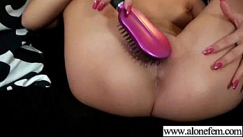 Preview 4 of Abony Anal Sex Full Hd - Crazy Wild Naughty Girl Play On Cam With Things video-16