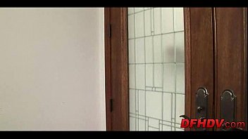 Preview 1 of Hecho Blonde Mom - Fucking the babysitter 128