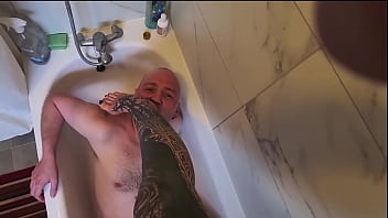Preview 3 of Gips Girl - POV Golden Shower &amp_ Foot Gagging From Tattooed Xio Xander