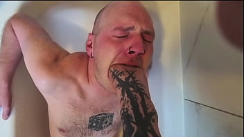 Preview 4 of Gips Girl - POV Golden Shower &amp_ Foot Gagging From Tattooed Xio Xander