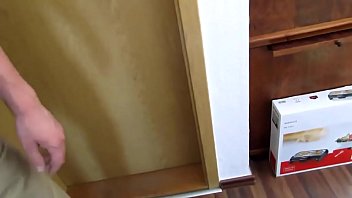 Preview 1 of Mom And Son Doggy Style - Perfect blond girl gets pussy creampied