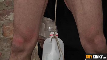 Preview 3 of Dominatrix Big Tits - Tims scrotum is tight and his big cock is stroked endlessly