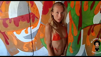 Preview 1 of Pioli Dam - A gorgeous blonde gave herself to a stranger in an abandoned house