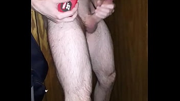 Preview 1 of Sex Dogs Mom - Fit Muscular Guy Measures Thick Dick and Masturbated With Fleshlight Toy and Cums