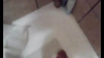 Preview 1 of Blonde Lesbian Dildos - In the shower