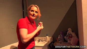 Preview 4 of Anna Konda V - Harmoni Kalifornia Gets A Black Cock At A Glory Hole