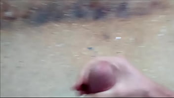 Preview 2 of Youngpusyfuck - jacking outside my apartment