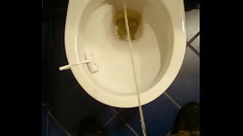 Preview 3 of Zerrin E Gelin Kutu Baba - Guy pissing in toilet