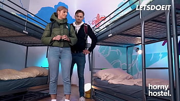 Preview 1 of Jav Child Xx - Big Ass Blonde Aria Logan Penetrated Deep By Big Dick Roommate - HORNY HOSTEL