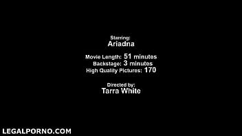 Preview 4 of Old Woman Seksi Video - Tarra&#039_s Anal Fist: Ariadna gets fisted and banged by massive cock,  cumswallow and gapes