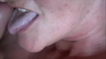 Preview 3 of Exxx Sage - Licking his shaft close up