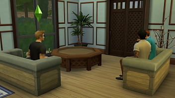 Preview 1 of Anal Matr - Honeymoon Fun Toddy and Gareth Williams Sims 4 Wicked Whims