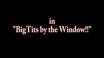Preview 1 of Deodorent - Busty Blonde Maggie Green Fingers Her Pussy by the Window!