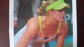Preview 2 of Homemade Redhead Fuck - Eugenie Bouchard Cum Tribute #2