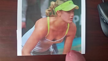 Preview 3 of Homemade Redhead Fuck - Eugenie Bouchard Cum Tribute #2