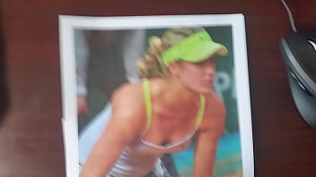 Preview 1 of Homemade Redhead Fuck - Eugenie Bouchard Cum Tribute #2