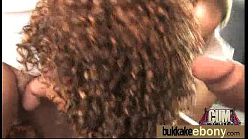 Preview 2 of Lesbian Big Dick - Cum loving teen enjoys huge bukkake! 20