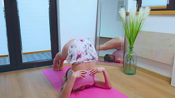Preview 4 of Barzarsex Com - Stella Cardo does yoga