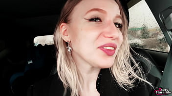Preview 2 of Tied Hates Anal - Social Experiment Ended For Presenter With Cum In Her Pussy