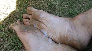 Preview 4 of Java Aprilla - Cum &amp_ Feet
