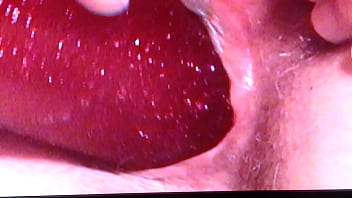 Preview 3 of Heroin Mask - Taking the dildo