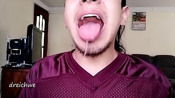 Preview 2 of Wichsen Extrem - Rich saliva in the mouth