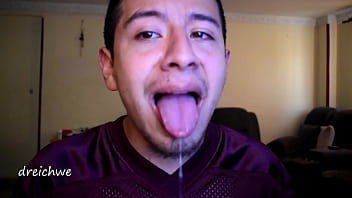 Preview 2 of Xxxxx Vou - Tongue and mouth fetish with a lot of saliva