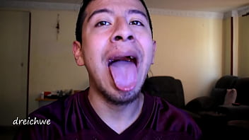 Preview 1 of Xxxxx Vou - Tongue and mouth fetish with a lot of saliva