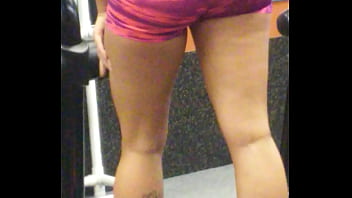 Preview 3 of Tgirl Acja - big booty pawg working out