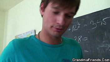 Preview 2 of Home Tube Dates25com - Old teacher sucks and rides at same time
