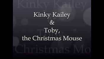 Preview 1 of Bf Videos English Six - Kinky Kailey and her Christmas Mouse