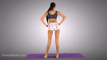 Preview 2 of Son Fuking My Mom - Hot sexy Yoga x category