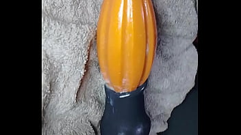 Preview 4 of Dp Horse Dildo - I Slammed that Tight Little Extra Tight Teen Pussy and Blew a Huge Load - Tinygal