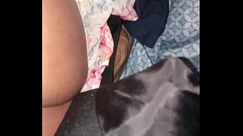 Preview 2 of Bad Young Mom - Hot latina tm with small dick heels and dress having fun with herself