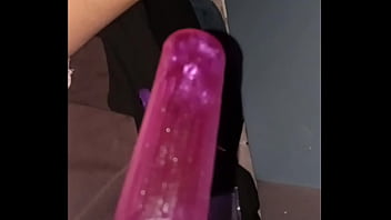 Preview 1 of Bad Young Mom - Hot latina tm with small dick heels and dress having fun with herself