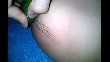 Preview 3 of Sanny Ass Nude - Cucumber 1