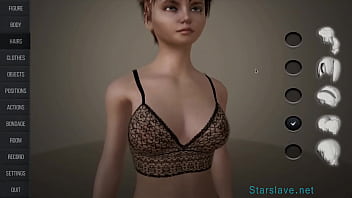 Preview 1 of Clara Cosmia Nude - Starslave the next-gen 3D sex video game demo 3