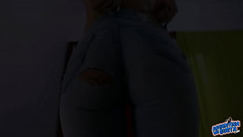 Preview 3 of Hot Sweet Sinner - Busty Blonde Babe Wearing Skin Tight Jeans! Amazing Ass!