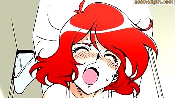 Preview 2 of Sahdam Samina - Shemale comic coed self masturbating