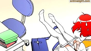 Preview 3 of Sahdam Samina - Shemale comic coed self masturbating