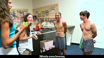 Preview 1 of Dog Fucking To Girl Video - Hot sexy amateur babe needs a lift and takes cash 7