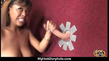 Preview 1 of Sxe Xnxx - Gloryhole Secrets Ebony sucking off strangers POV 13