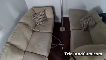 Preview 3 of Touch Dick Bus - Nasty Roxy fits cock up slit and humps it in POV