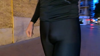 Preview 1 of Hand Jib - Going out in sexy tight sport clothing Public exhibitionist (PREVIEW)